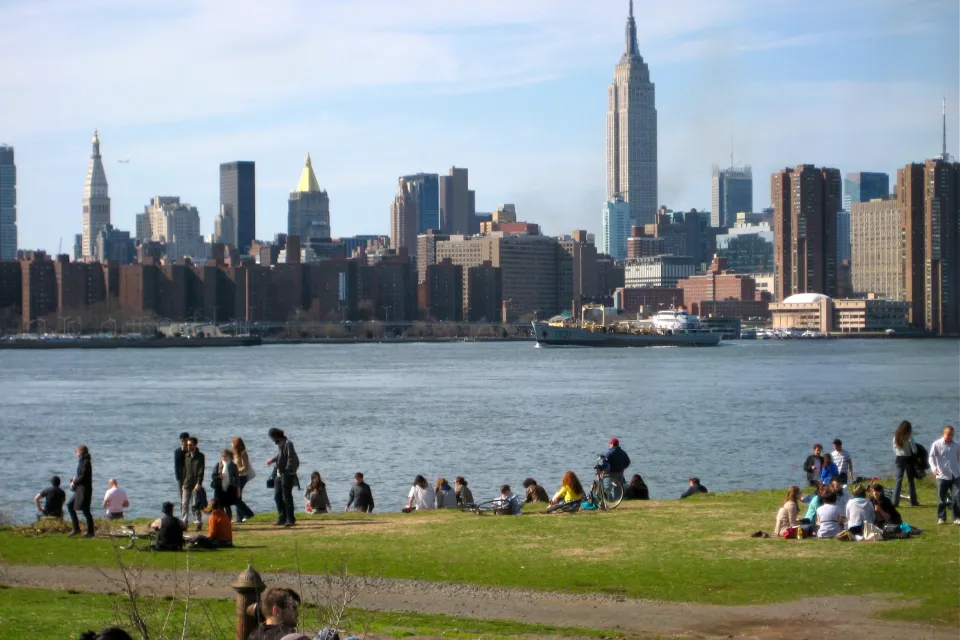 View of New York City from Williamsburg, Brooklyn